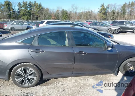 2018 Honda Civic Ex-T from USA, damaged, VIN JHMFC1F3XJX012902